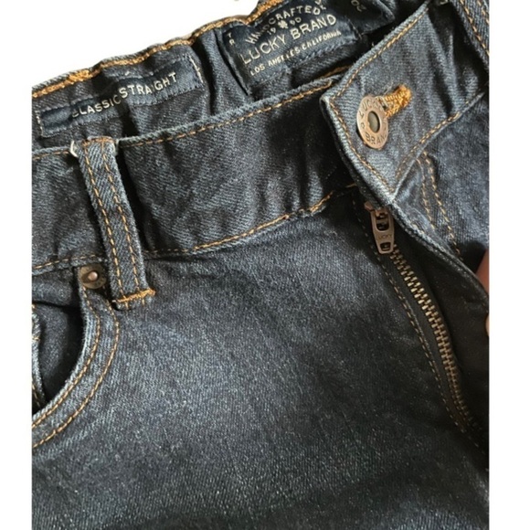 Lucky Brand Classic Straight Blue Jeans Boys Juniors Size 20. - Picture 5 of 16